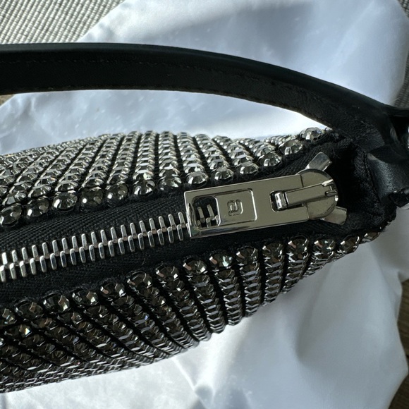 ALEXANDER WANG Mesh Crystal Zip Top Bag - Picture 4 of 8
